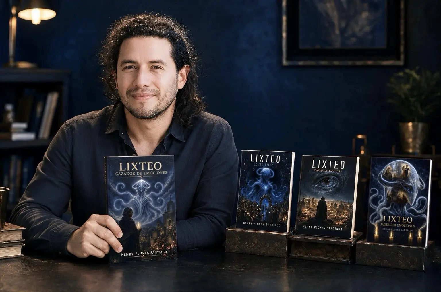 Henry Flores Santiago presenta Lixteo en cuatro idiomas