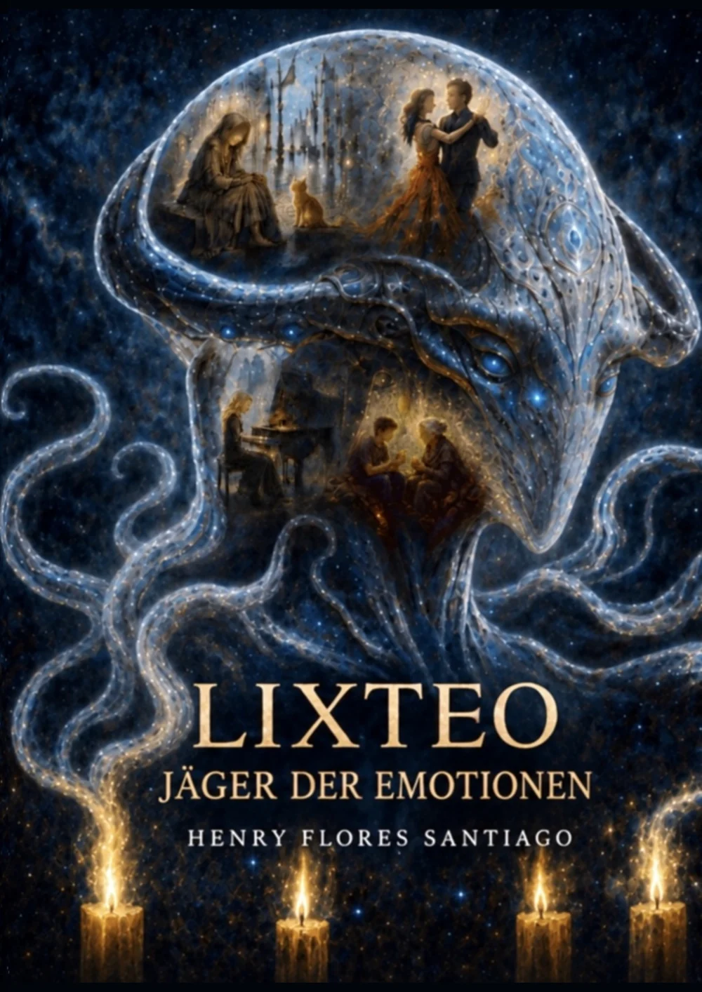 Cover der deutschen Ausgabe Lixteo: Jäger der Emotionen
